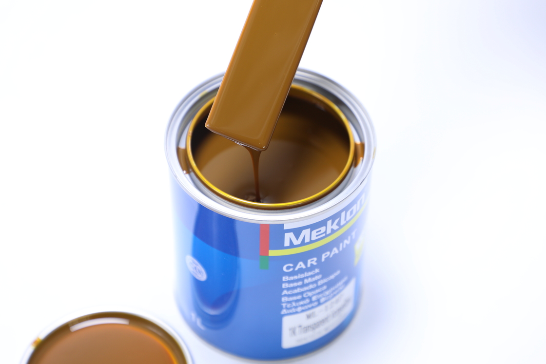 Hoge kosten-prestatie en multifunctionele ijzergele autolak met duurzaamheid en sneldroging voor autoreparatie autolak