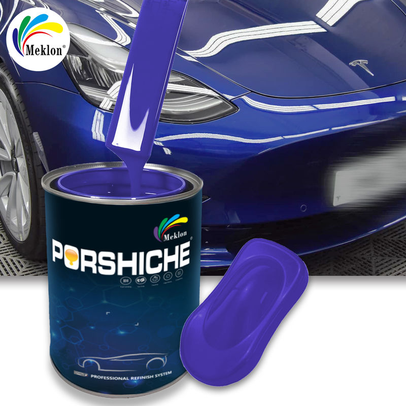 1K2K High-Quality Factory Grade Color Matching slijtvast en krasvast Blauw Paarse Auto Verf