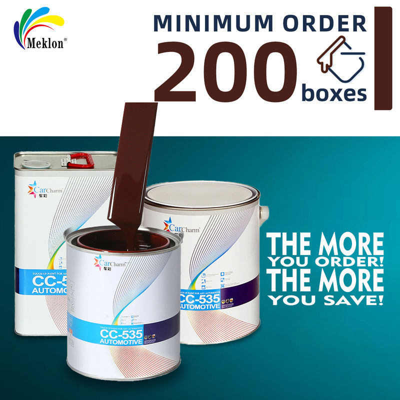 Milieuvriendelijke bruine autolak met lage VOC-waarde, hoge glans en UV-bestendigheid