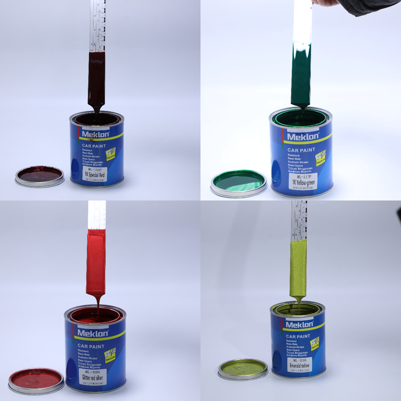 Chemisch bestendige afwerkingslak voor auto's MK133 Geavanceerd dieprood UV-bestendige acryl autolak