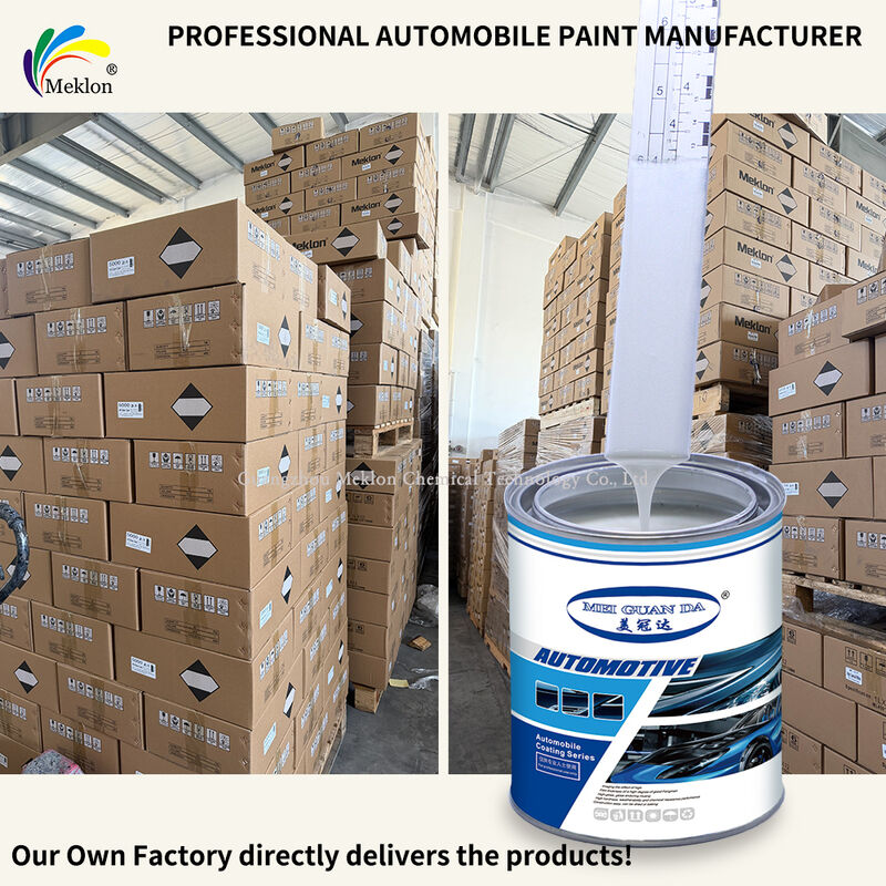 Refinish Car Paint Crystal White Pearl 1K Acrylische tinter Ideale keuze voor autoreparatieshops en voertuigrestauratie