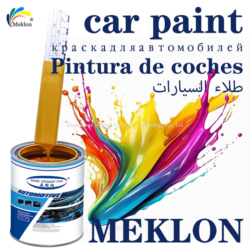 Groothandel Auto Repair Verf 1K Metalen basiscoat 2K Solid Color Car Refinish Coating