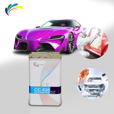 Een autoverffabriek die de productie en handel van hoogglanzende acrylverf voor autoreparatie integreert