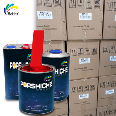 ISO MSDS Autoverf Toplaag Geurloos Rood Oranje Kleur Eco-vriendelijke Automotive Verf