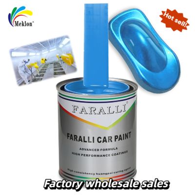 Vochtdicht, klaar gemengd autoverf Sky Blue Anti UV Multi Function