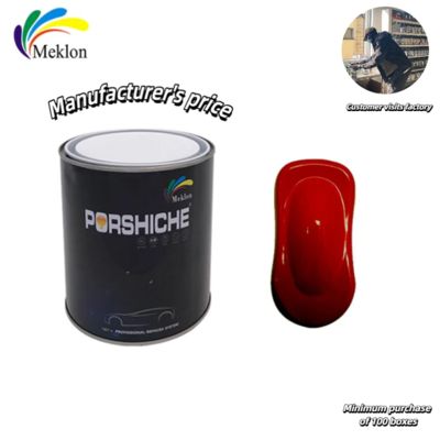 Glanzend rood metalen zilveren autoverf schimmelbestendige niet-toxisch