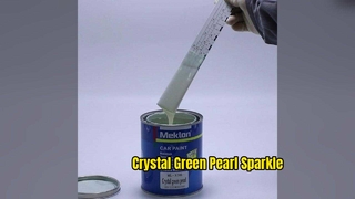 Meklon X06 Crystal Green Pearl High Sparkle acryl