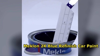 Professionele 2K blauwe effen kleur – diep, consistent, langdurig