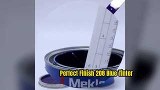 208 Blauwe 2K Tinter Autolak met hoge concentratie