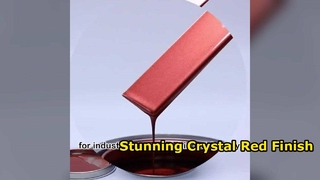 Groothandel X02 Crystal Red Pearl 1L acrylverfrecensie