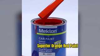 223 Oranjerode 2K acrylverf